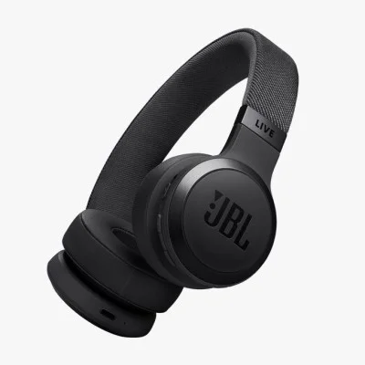 JBL Live 670NC Wireless On-Ear Headphones – Black